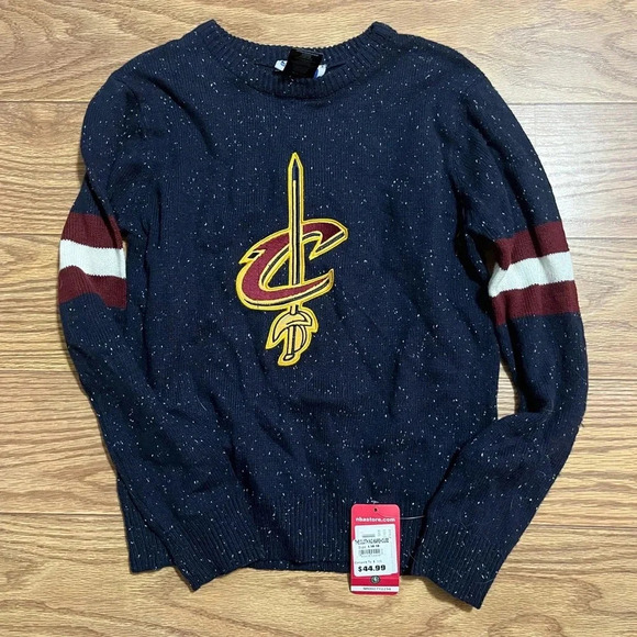NEW NBA Cleveland Cavaliers Youth Sweater Large - Picture 1 of 6